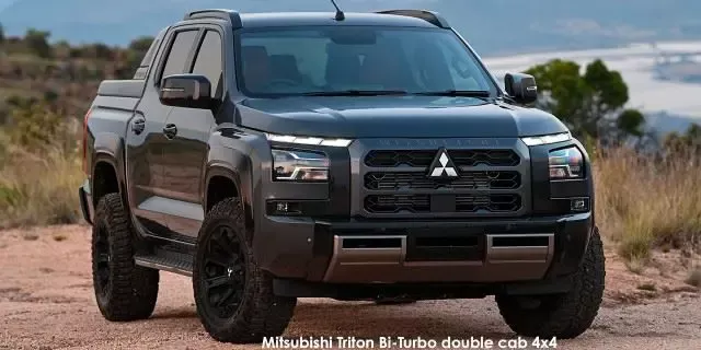 Vehicle Image for 4/10for Mitsubishi Triton 2.4DI-D Bi-Turbo double cab 4x4
